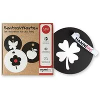 Hanniline Kontrastkarten ab dem 1. Lebensmonat 20 Motive Maße 15 x 15 x 2 cm – Produktbild 1 von 1