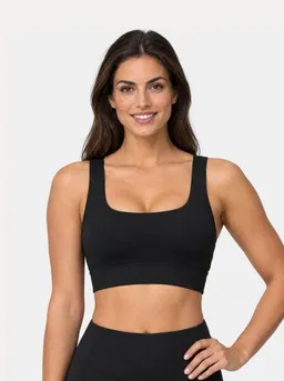 Yoga Hero Yoga Hero Yoga Sport-BH mit herausnehmbaren Pads – Flow Schwarz – Produktbild 1 von 1