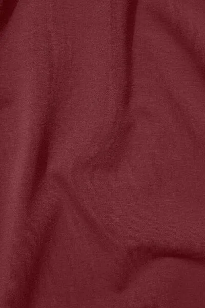 ORGANICATION ORGANICATION DIANNA | Kleid aus Bio-Baumwolle, Bordeaux, – Produktbild 3 von 3