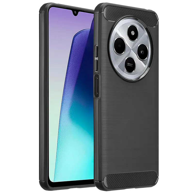 imoshion imoshion Brushed Back Cover für das Xiaomi Redmi 14C, Schwarz, – Produktbild 1 von 1