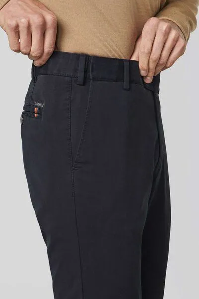 Meyer MEYER Fairtrade Baumwollchino, Blau (marine), – Produktbild 4 von 4