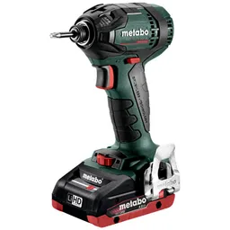Metabo Metabo Akku-Schlagschrauber SSD 18 LTX 200 BL, incl. 2x Akku LiHD/4 Ah, Ladegerät, metaBOX – Produktbild 1 von 1