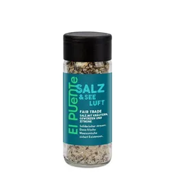El Puente El Puente Salz & Seeluft Kräutersalz im Glas-Streuer | Fair Trade | Vegan | Glutenfrei – Produktbild 1 von 1