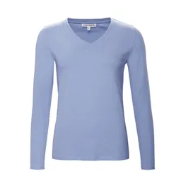 Living Crafts LIVING CRAFTS - Damen Langarm-Shirt - Blau (100% Bio-Baumwolle), Nachhaltige Mode, Bio Bekleidung – Produktbild 1 von 1
