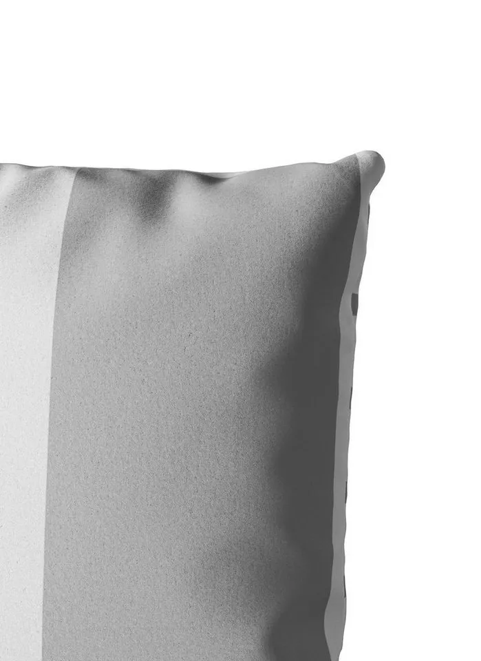 OTTO home Wendebettwäsche Sari in verschiedenen Qualitäten, Flanell, 2 teilig, ab Gr. 135x200 cm, Wendedesign, moderne Bettwäsche mit Streifen, Grau, – Produktbild 6 von 6