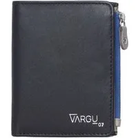 Vargu Vargu Echtleder Geldbörse ADA 1-A, Black - grey, – Produktbild 1 von 1