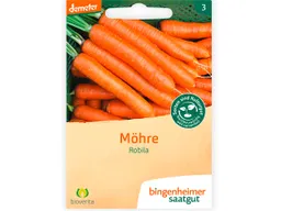 Bingenheimer Saatgut bingenheimer saatgut Bio-Samen Möhre "Robila", 1 Stk. – Produktbild 1 von 1