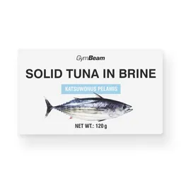 GymBeam Food GymBeam Thunfisch in Salzlake 120 g – Produktbild 1 von 1
