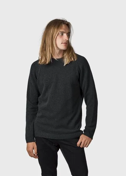 Klitmøller Klitmøller Strickpullover Ole, Olive, – Produktbild 3 von 4