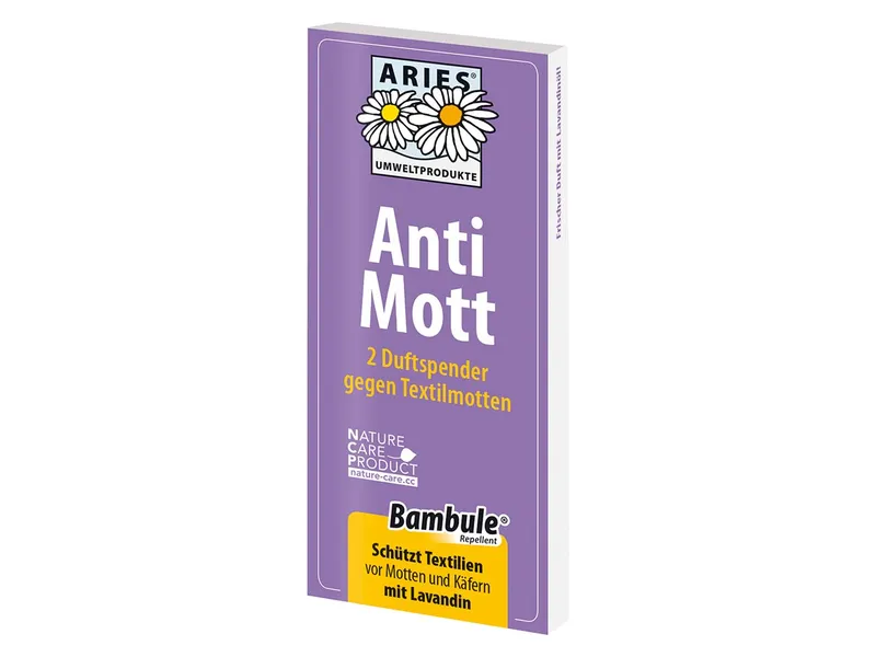 Aries Aries 2 Duftspender "Anti-Mott" gegen Kleidermotten – Produktbild 1 von 2