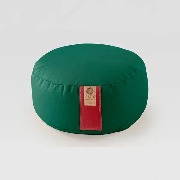 Oasia Manufaktur Oasia Manufaktur Meditationskissen, rund, Grün, – Produktbild 1 von 5