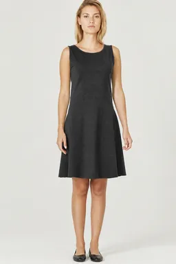 HempAge Hempage Damen vegan Sommerkleid Aus Jersey Schwarz – Produktbild 1 von 1