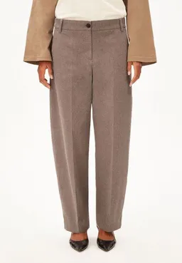 ARMEDANGELS ARMEDANGELS HERRINGBONE BARREL LEG PANT Damen Hose aus Bio-Baumwoll Mix – Produktbild 1 von 1