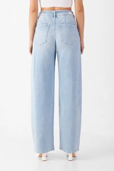 DAWN DAWN Jeans BLINK High Waist, Light blue, – Produktbild 4 von 6