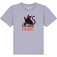 watabout kids watabout.kids T-Shirt Kinder Cat, Lavender, – Produktbild 1 von 1