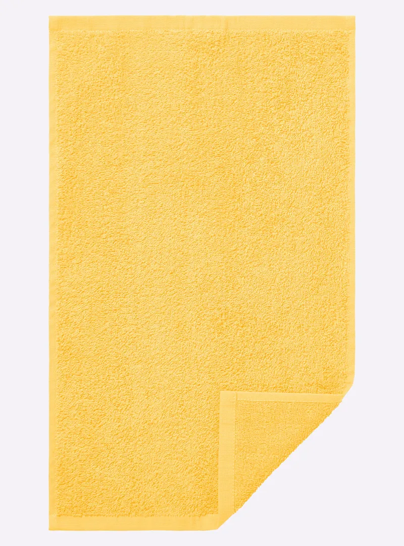 wäschepur Handtuch-Set gelb, Gelb, – Produktbild 3 von 3