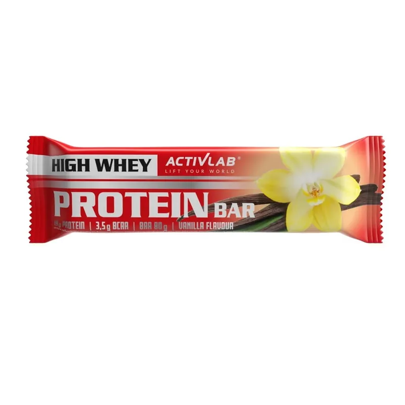 ActivLab ActivLab High Whey Proteinriegel 80 g Vanille – Produktbild 1 von 1