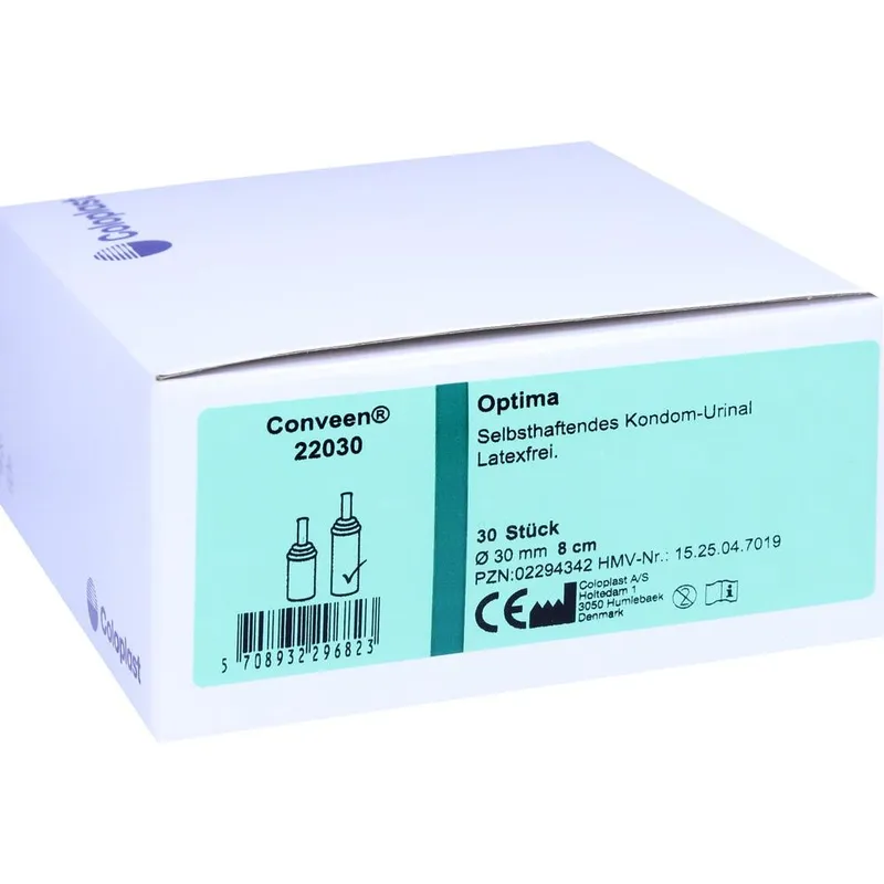 Coloplast CONVEEN Optima Kondom Urinal 8 cm 30 mm 22030 30 St Kondome – Produktbild 1 von 1