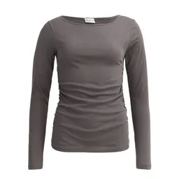 People Wear Organic People Wear Organic Langarmshirt, gerafft, Bio-Baumwolle – Produktbild 1 von 1