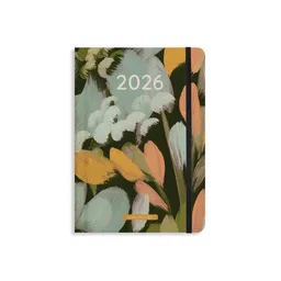 matabooks® matabooks® Nachhaltiger A5 Kalender, Jahresplaner – Samaya 2026 Farbe: Laurel (DE/EN) – Produktbild 1 von 1