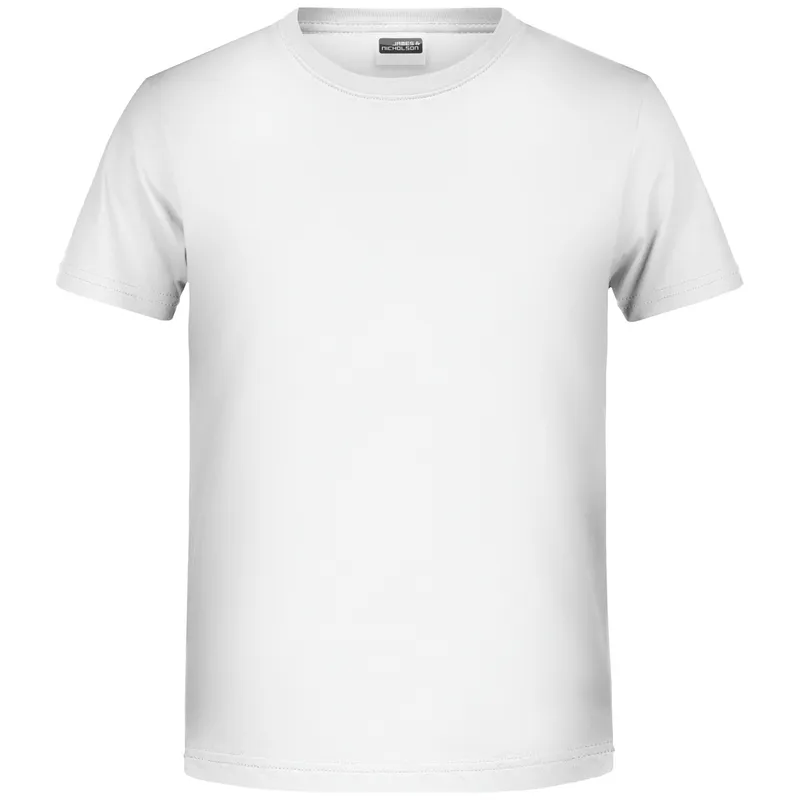 James & Nicholson James & Nicholson T-Shirt für Jungen in klassischer Form 8008B Gr. 2XL-158/164 white – Produktbild 1 von 1