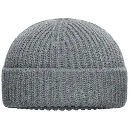 Myrtle Beach myrtle beach modische Strickmütze mit Umschlag MB7408 Gr. onesize grey melange – Produktbild 1 von 1