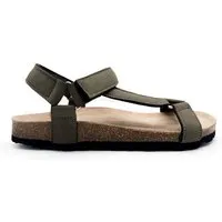 thies Vegane "thies ® Eco Bio Trek" Sandale aus recycelten Flaschen, Khaki, – Produktbild 1 von 1