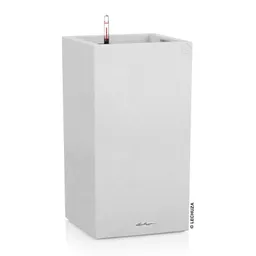 Lechuza® Lechuza® 'Canto Stone 30 high', quarzweiß, ca. 30 x 30 x H 56 cm – Produktbild 1 von 1