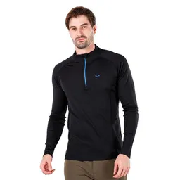 Woolona Woolona Langarmshirt - ASTRO - 100% Merinowolle (Zip) – Produktbild 1 von 1