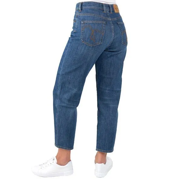 fairjeans fairjeans Damen-Jeans MOMS mit hohem, anliegendem Bund, aus Bio-Cotton – Produktbild 4 von 4
