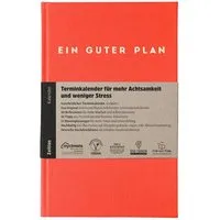 Ein guter Plan Ein guter Plan Zeitlos – Undatierter Terminkalender für mehr Achtsamkeit und weniger Stress, Koralle, – Produktbild 1 von 1