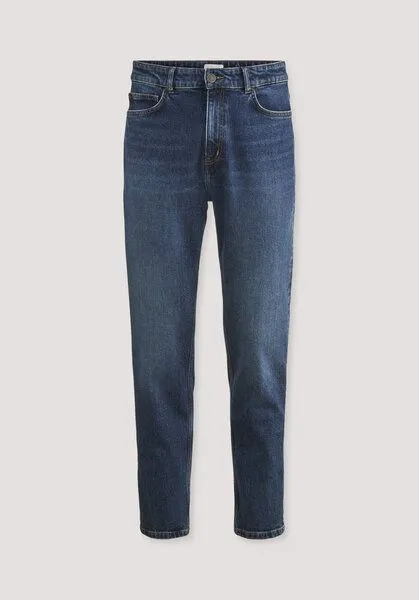 hessnatur hessnatur Jeans MADS Relaxed Tapered aus reinem Bio-Denim, Dark blue, – Produktbild 7 von 7