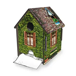 WERKHAUS WERKHAUS Toilettenpapierhalter ToPa-Haus Efeu – Produktbild 1 von 1