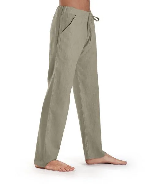 SCHAZAD Leinenhose Essential Slim von SCHAZAD, Oliv, – Produktbild 2 von 2