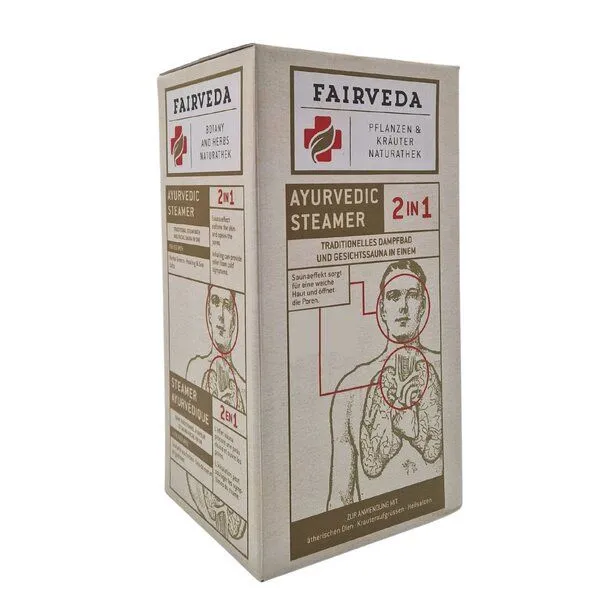 FAIRVEDA Fairveda Ayurvedische Gesichtssauna aus Ton – Produktbild 2 von 2