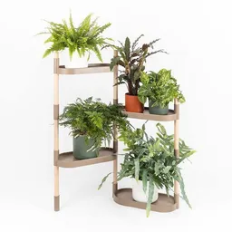 CitySens CitySens Blumenregal mit 4 Ablagen – Produktbild 1 von 1