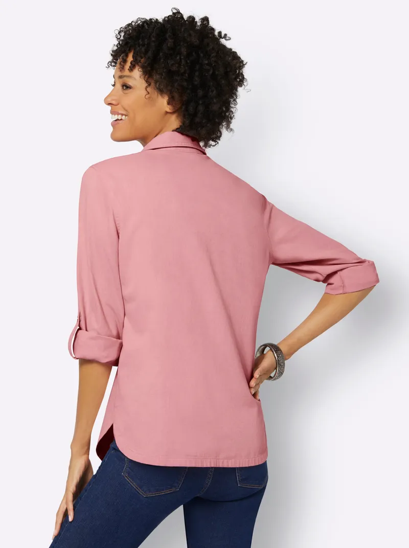 Witt Hemdbluse rosenquarz, Rosenquarz, – Produktbild 2 von 2