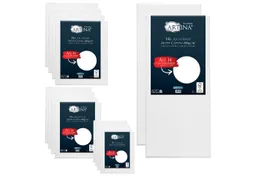 Artina Keilrahmen Akademie Leinwand, 13x18cm, Weiß, 14er Set, FSC, 100% Baumwolle, 280 g/m², vorgrundiert, Galerieheftung & gefaltet – Produktbild 1 von 1