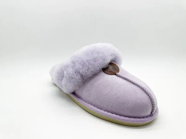 thies Pantoffel aus Schaffell "thies Pantoffel", Misty lilac (lila), – Produktbild 2 von 4