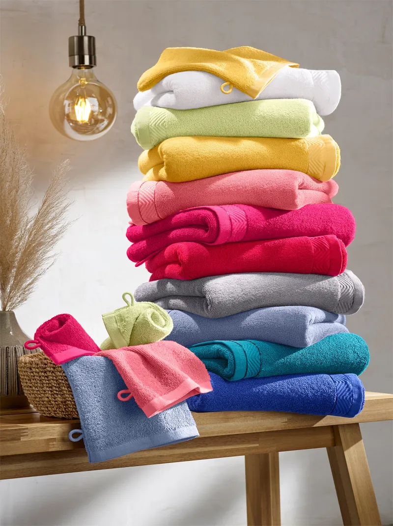 wäschepur Handtuch weiß, Weiß, – Produktbild 3 von 3