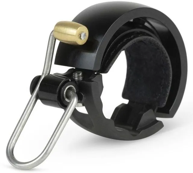 Knog Knog Fahrradklingel Oi Luxe klein 22.2mm matt schwarz – Produktbild 3 von 3