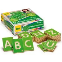 Erzi Lernspiel Großbuchstaben 15,2x17x4,9cm – Produktbild 1 von 1