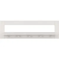 Wandregal "Solvita" B85xT16xH25 cm, weiß – Produktbild 1 von 1
