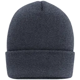 Myrtle Beach myrtle beach Strickmütze mit breitem Umschlag MB7139 Einheitsgröße grey-melange – Produktbild 1 von 1
