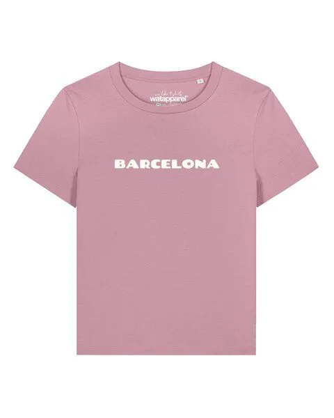 watapparel watapparel T-Shirt Frauen Barcelona Flora, Lilac dream, – Produktbild 1 von 2
