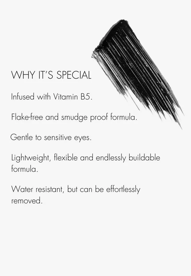 Sweed Mascara Sweed Mascara Cloud Mascara Mini, Schwarz, – Produktbild 3 von 3