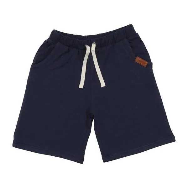 Walkiddy Walkiddy Kleinkinder Bio Shorts Navy – Nachhaltig, 95% Baumwolle, GOTS-zertifiziert, allergikerfreundlich, umweltbewusst, zeitlos elegant, sozial verantwortlich – Produktbild 1 von 2