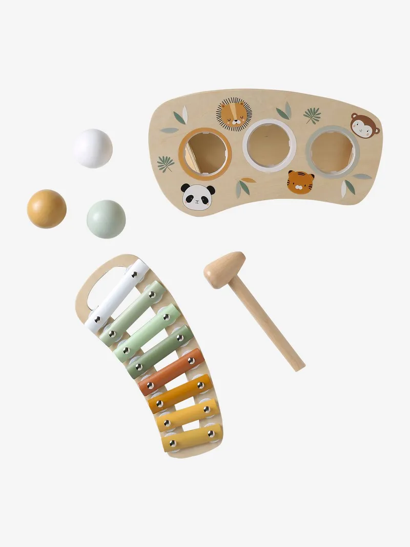 Vertbaudet Vertbaudet Kinder Xylophon, Gelb, – Produktbild 3 von 3
