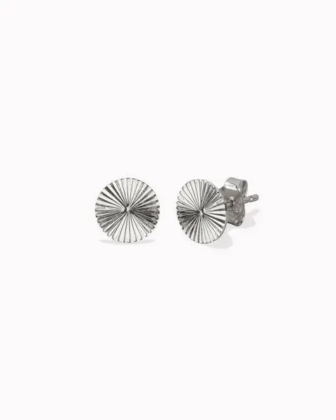 lille mus lille mus Ohrstecker 'Sonne' 925 Silber, Silber, – Produktbild 3 von 3