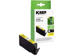 KMP KMP Tintenpatrone ersetzt Canon CLI-551Y XL gelb – Produktbild 1 von 1